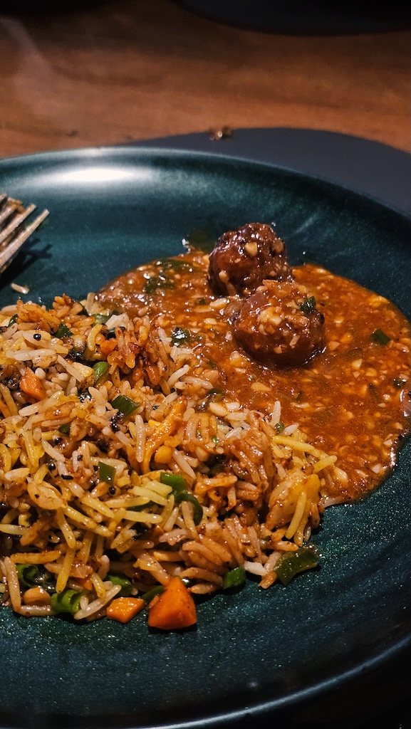 Triple Fried Rice - Hot & Sour Gravy